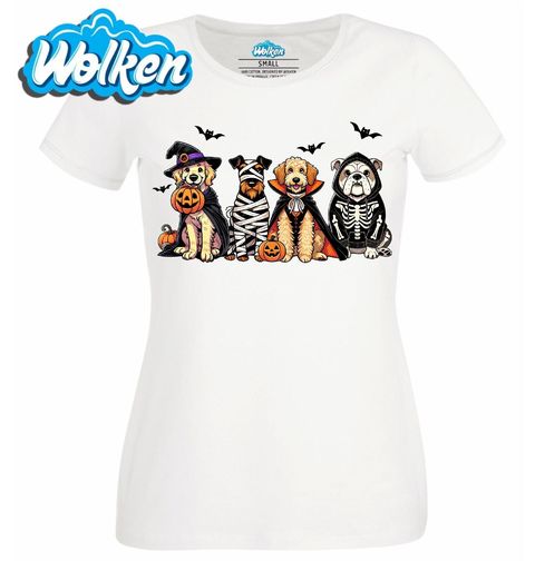 Obrázek produktu Dámské tričko Psí Halloween