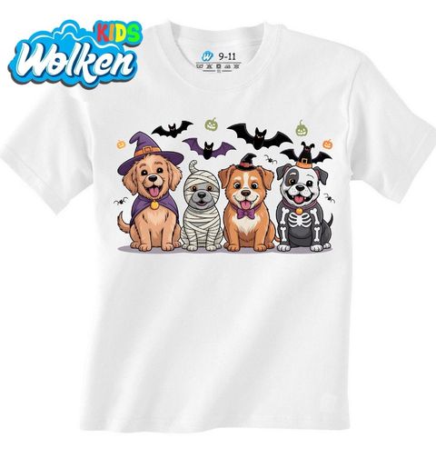 Obrázek produktu Dětské tričko Psi v Halloweenském Kostýmu