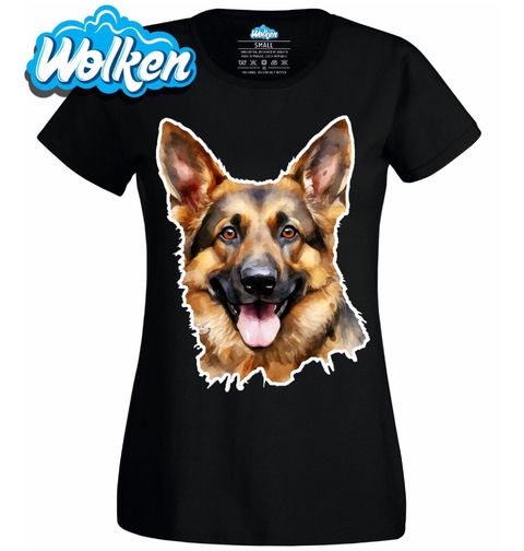Obrázek produktu Dámské tričko Německý ovčák German Shepherd