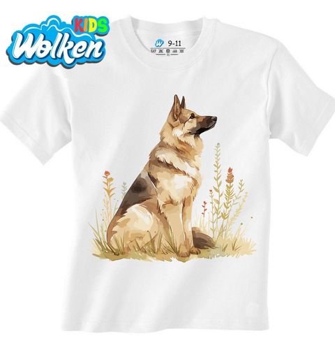 Obrázek produktu Dětské tričko Klidný Německý ovčák