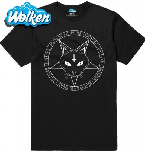 Obrázek produktu Pánské tričko Černá Kočka LuciPurr