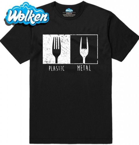 Obrázek produktu Pánské tričko Plastic Metal Vidlička