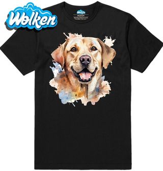 Pánské tričko Věrný Labradorský retrívr.jpg