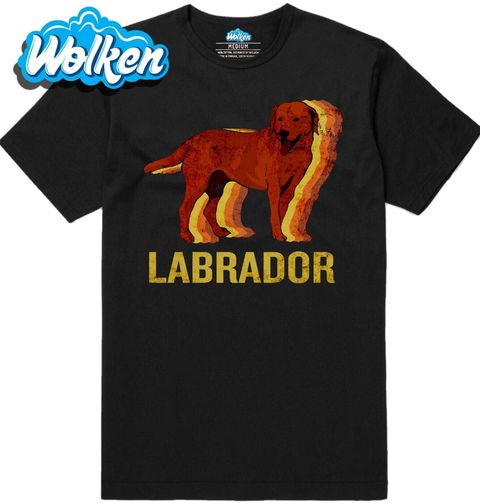 Obrázek produktu Pánské tričko Retro Labradorský retrívr