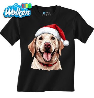 Dětské tričko Vánoční Labradorský retrívr.jpg