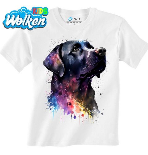 Obrázek produktu Dětské tričko Labradorský retrívr Colorful Labrador