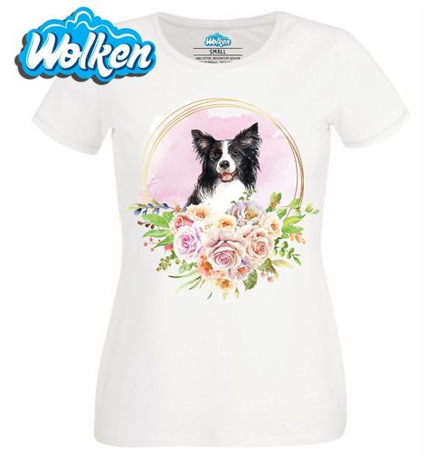 Obrázek produktu Dámské tričko Něžná Border kolie