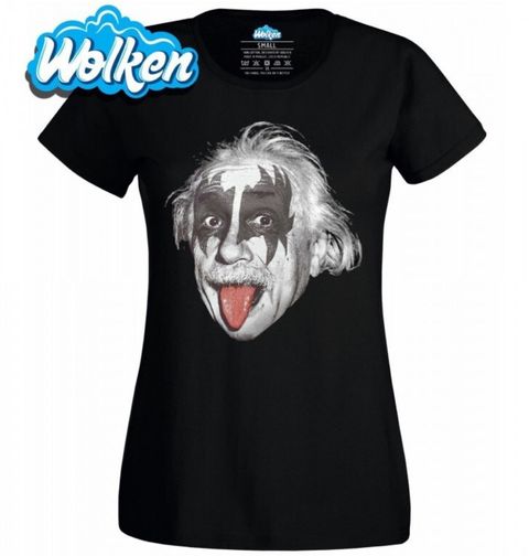 Obrázek produktu Dámské tričko Albert Einstein Kiss