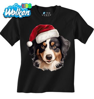 Dětské tričko Vánoční Australský ovčák.jpg