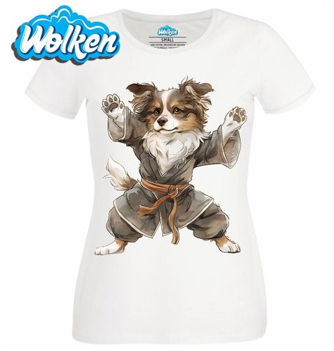 Obrázek produktu Dámské tričko Kung-fu Bojovník Australský ovčák