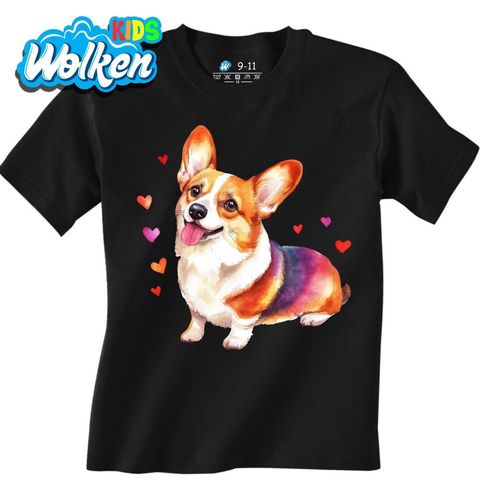 Obrázek produktu Dětské tričko Zamilovaný pes Corgi