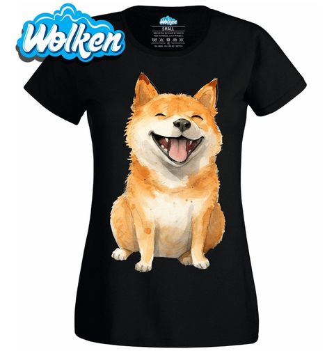 Obrázek produktu Dámské tričko Usměvavý Shiba-Inu