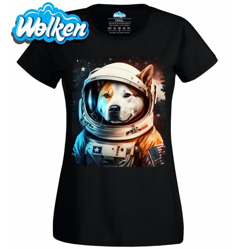 Obrázek produktu Dámské tričko Astronaut Shiba-Inu
