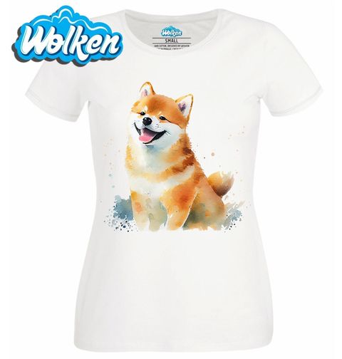 Obrázek produktu Dámské tričko Poslušný Shiba-Inu