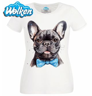 Dámské tričko  Francouzský buldoček Gentleman.jpg
