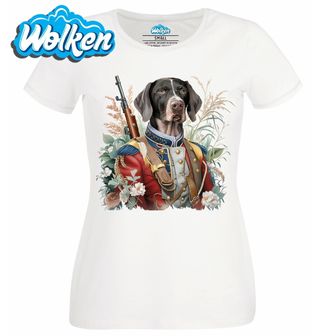 Dámské tričko  Generál Německý ohař krátkosrstý.jpg