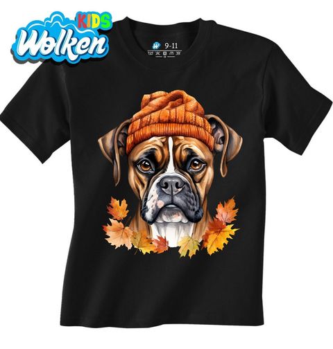 Obrázek produktu Dětské tričko Podzimní Německý boxer