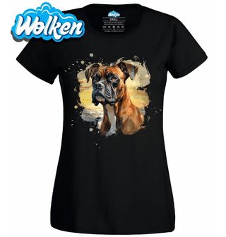 Dámské tričko Hlídač Německý boxer.jpg