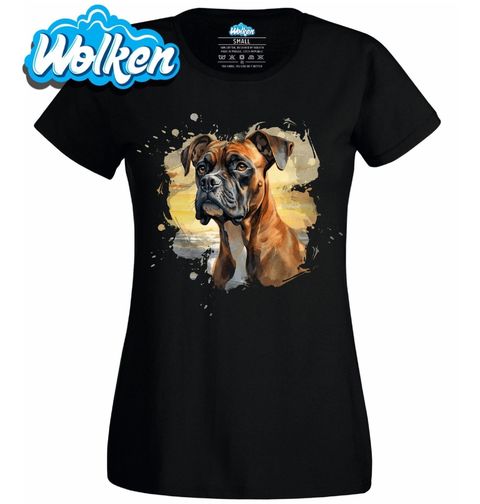 Obrázek produktu Dámské tričko Hlídač Německý boxer