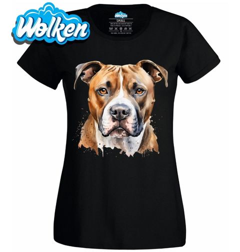 Obrázek produktu Dámské tričko Americký stafordšírský teriér American Staffordshire Terrier