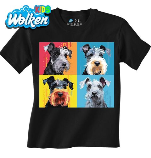 Obrázek produktu Dětské tričko Pop-art Knírač malý