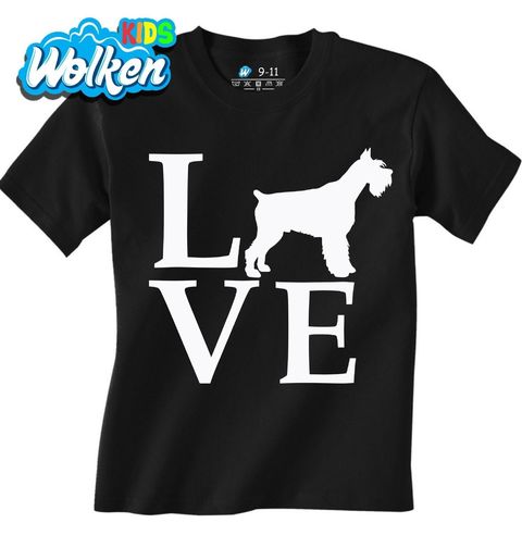 Obrázek produktu Dětské tričko Láska ke Knírači LOVE