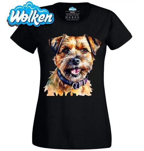 Obrázek produktu Dámské tričko Border teriér Border Terrier