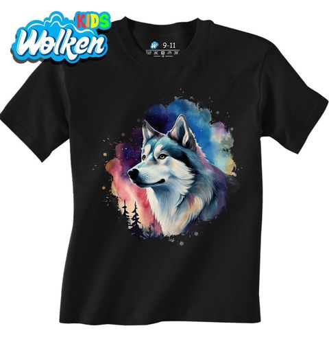 Obrázek produktu Dětské tričko Husky pod Hvězdami