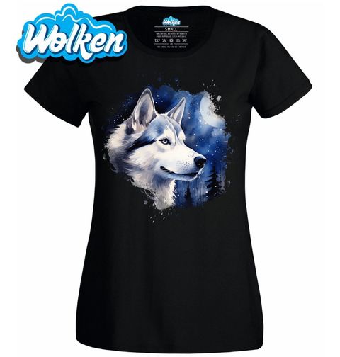 Obrázek produktu Dámské tričko Husky v Měsíčním Světle