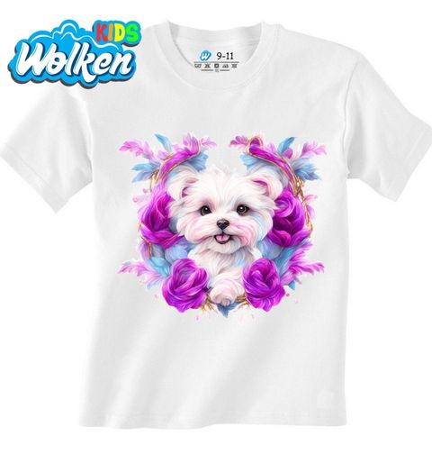Obrázek produktu Dětské tričko Maltézský psík Maltese dog