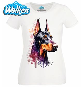Dámské tričko  Dobrman Dobermann.jpg