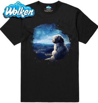 Pánské tričko Noční Hlídač Města Shih-tzu.jpg