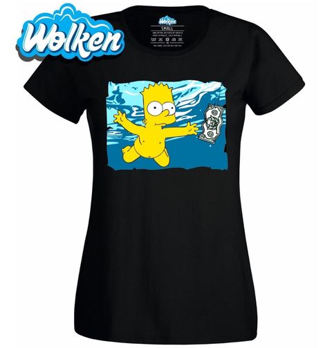 Obrázek produktu Dámské tričko The Simpsons "Nirvana Bart" Simpsonovi