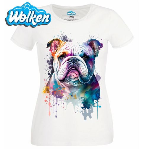 Obrázek produktu Dámské tričko Anglický buldok English Bulldog