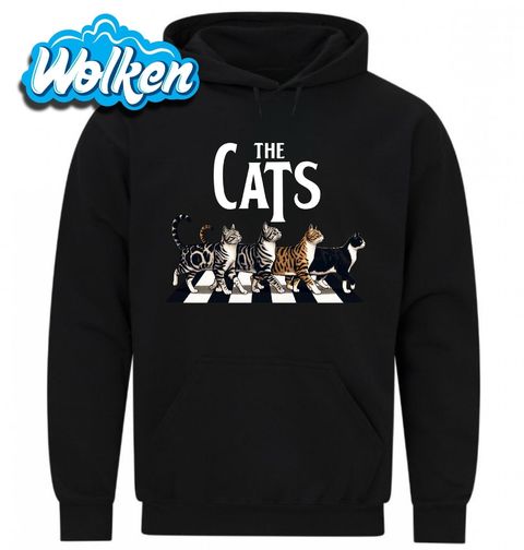 Obrázek produktu Pánská mikina The Cats Beatles Kočky Abbey Road
