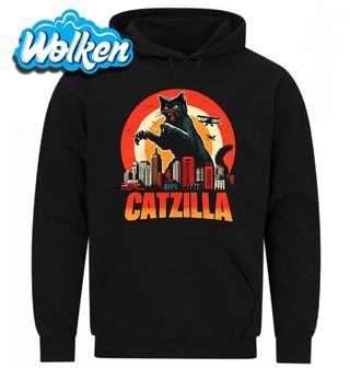 Mikina Catzilla Útočí Kočka Godzilla.jpg