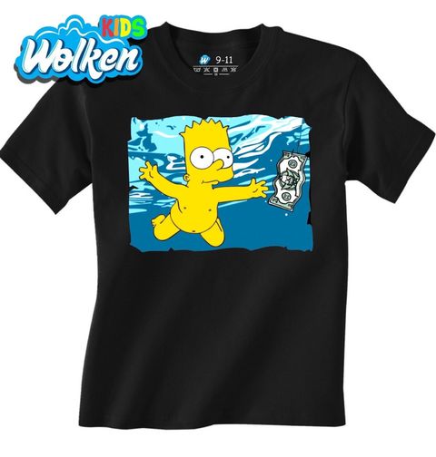 Obrázek produktu Dětské tričko The Simpsons "Nirvana Bart" Simpsonovi