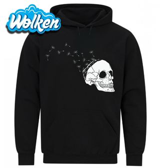 Mikina Lebka z Pampelišek Skull Dandelion.jpg
