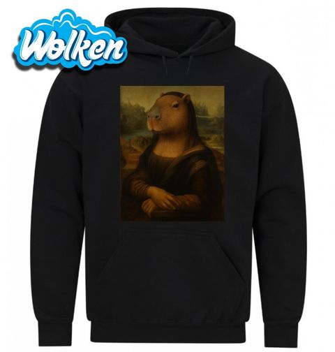 Obrázek produktu Pánská mikina Kapybara Mona Lisa