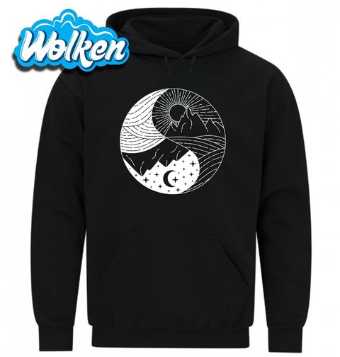 Obrázek produktu Pánská mikina Jin a Jang Hory Yin Yang Mountains