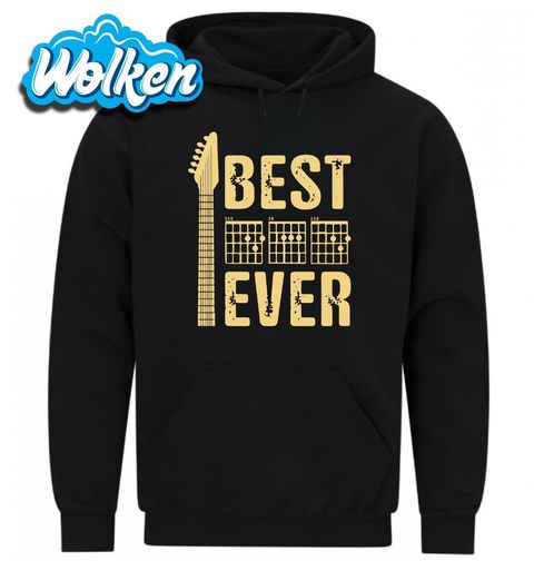 Obrázek produktu Pánská mikina Nejlepší Táta Kytara akordy Best Dad Ever