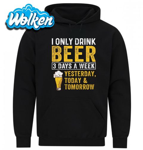 Obrázek produktu Pánská mikina Piju jen tři dny v týdnu I Only Drink Beer 3 Days a Week