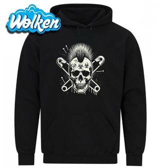 Mikina Lebka Pankáč Punk Skull.jpg