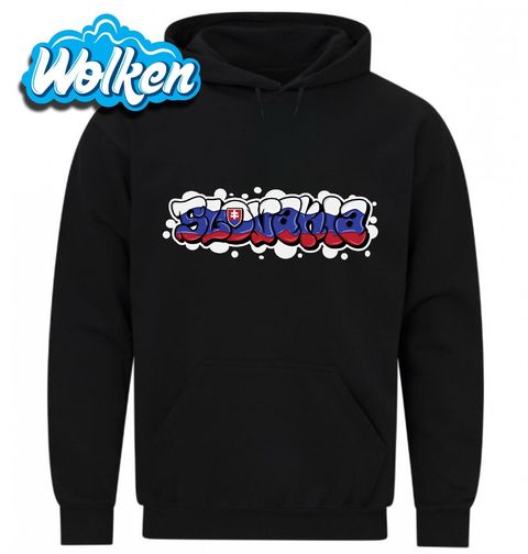 Obrázek produktu Pánská mikina Slovensko Slovakia Graffiti Flag
