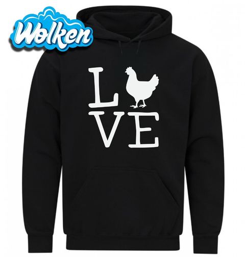 Obrázek produktu Pánská mikina Slepičí Láska Chicken Love