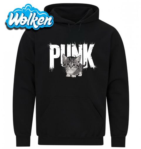 Obrázek produktu Pánská mikina Punk Kotě Punk Cat