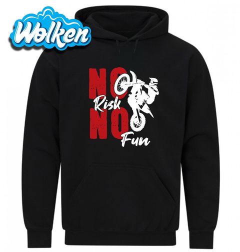 Obrázek produktu Pánská mikina Motokros No Risk No Fun