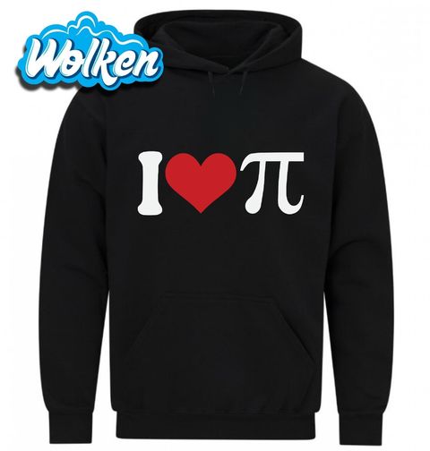 Obrázek produktu Pánská mikina Miluju Pí (𝝅) I Love Pi