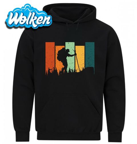 Obrázek produktu Pánská mikina Lesní Horolezec Retro Hiking