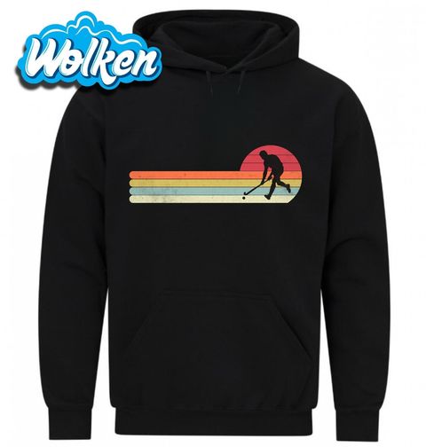 Obrázek produktu Pánská mikina Hráč Pozemního Hokeje Retro Vintage Hockey